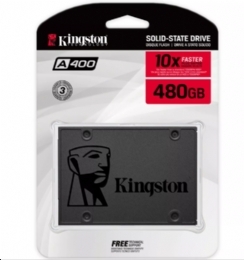 HD SSD Kingston A400, 480GB, SATA, Leitura 500MB/s, Gravação 450MB/s - SA400S37/480G - 23988