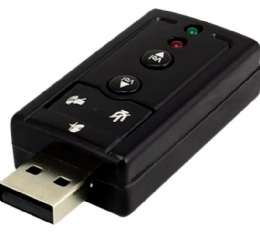 PLACA DE SOM EXTERNA USB 7.1 X P2 5+ - 29403