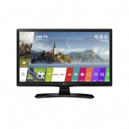 Smart TV Monitor LED 28" LG 28MT49S-PS HD 2 HDMI 1 USB Preto com Conversor Digital Integrado - 24549