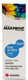 REFIL DE TINTA EPSON P/ L200/L355 MAGENTA COMPATIVEL - 24125