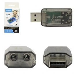 PLACA DE SOM USB 5.1 - 28086