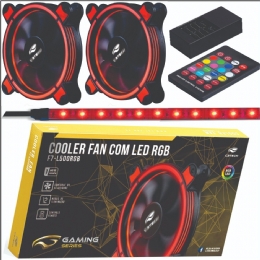 Cooler Fan F7-L500RGB Kit C3Tech - 26448
